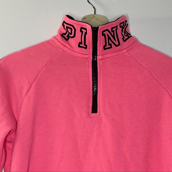 PINK | Victoria’s Secret pink half zip pullover XS - Picture 9 of 9